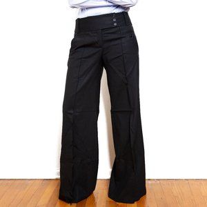 BCBGMaxAzria Black Wool Pants Size 2